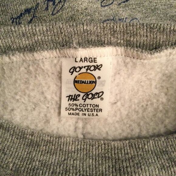 Vtg Dallas Cowboys 1986 Christmas sweatshirt best for S/M - Picture 2 of 7